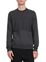 Alpaca-Blend Crewneck Sweater