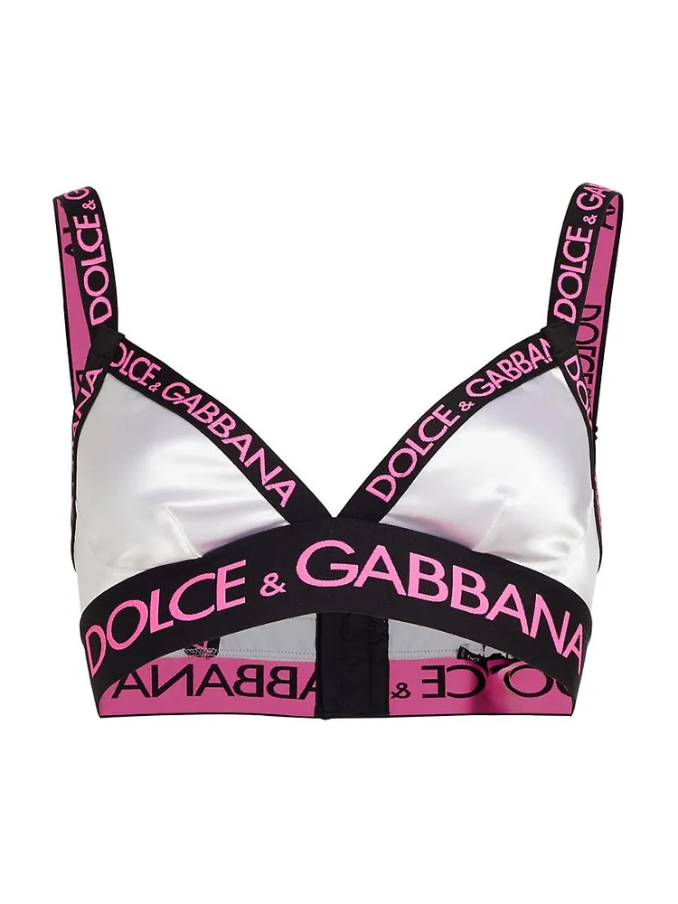 Reggiseno Satin Logo Bra