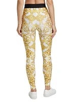 Maiolica Stretch Logo Leggings