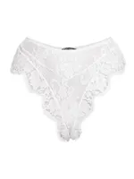 Bianco High-Waisted Lace Brief