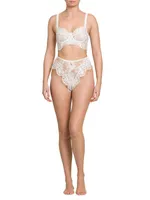 Bianco High-Waisted Lace Brief