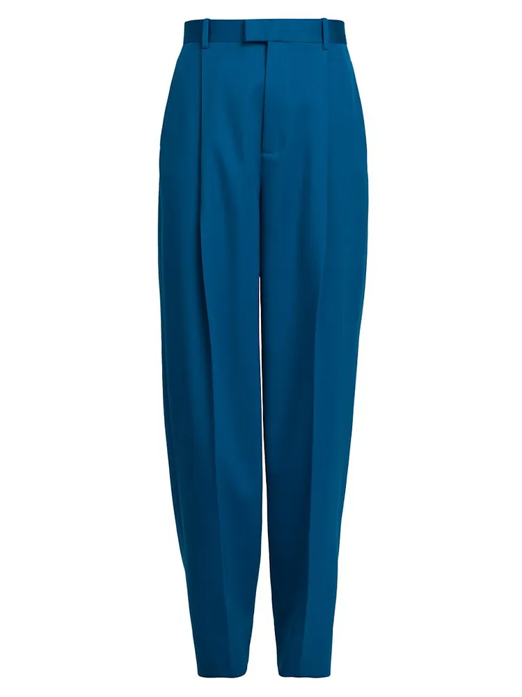 Wool Gabardine Trousers