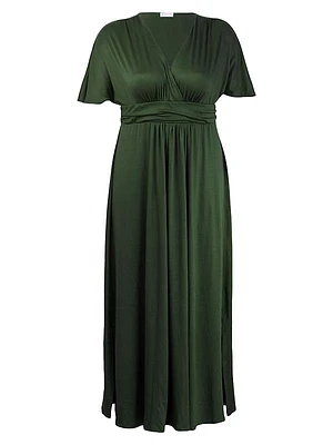 Vienna Satin Maxi Dress