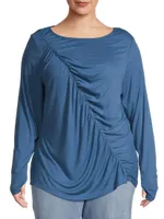 Bell Ruched T-Shirt