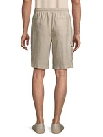 Linen Cargo Shorts