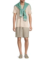 Linen Cargo Shorts