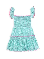 Little Girl's & Aurora Mini Dress