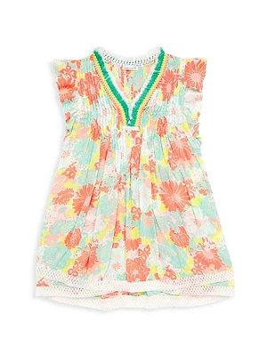 Little Girl's & Girl's Sasha Floral Mini Dress