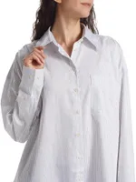 Sueli Pinstriped Cotton Shirt