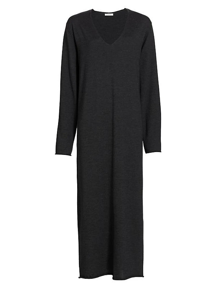 Dej Knit Long-Sleeve Maxi Dress