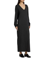 Dej Knit Long-Sleeve Maxi Dress