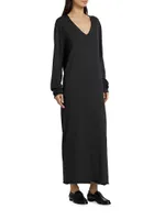 Dej Knit Long-Sleeve Maxi Dress