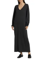 Dej Knit Long-Sleeve Maxi Dress