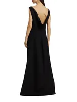 Rhea Boatneck Gown