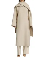 Notte Long Cashmere Coat