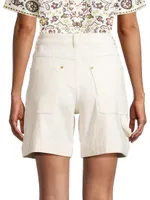 Linen-Blend 7" Shorts