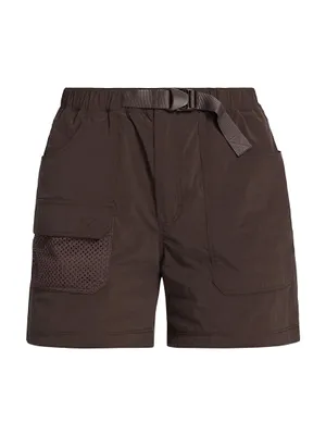 Nylon 4" Buckled Shorts