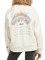 Little Girl's & Girl's 'Free Spirit' Graphic Sweatshirt