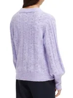 Little Girl's & Voluminous Sleeve Sweater