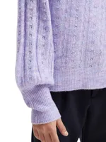 Little Girl's & Voluminous Sleeve Sweater