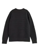 Little Boy's & Striped Crewneck Sweater