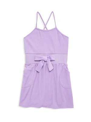 Little Girl's & Girl's Terry Cloth Mini Dress