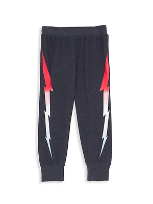 Little Boy's & Boy's Ombré Lightning Joggers