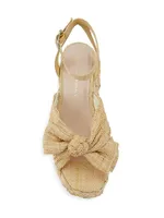 Gaby Raffia Bow Espadrilles