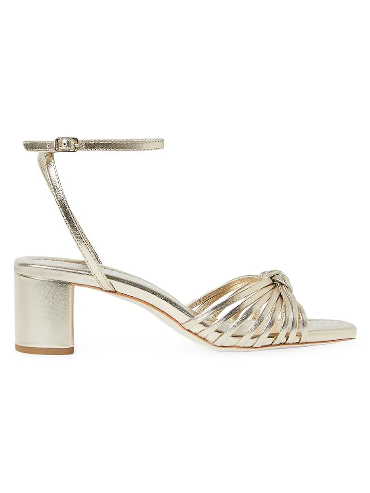 Olivia 55MM Leather Knot Sandals