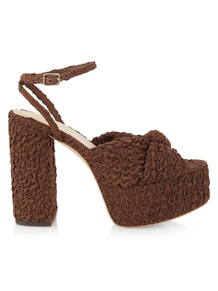 Roz 120MM Knot Platform Sandals