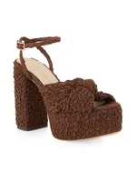 Roz 120MM Knot Platform Sandals