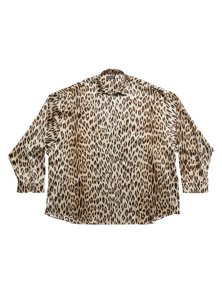 Leopard Shirt Oversized