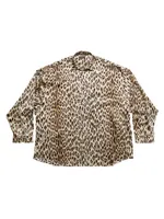 Leopard Shirt Oversized