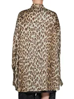 Leopard Shirt Oversized