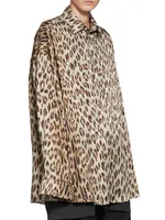 Leopard Shirt Oversized