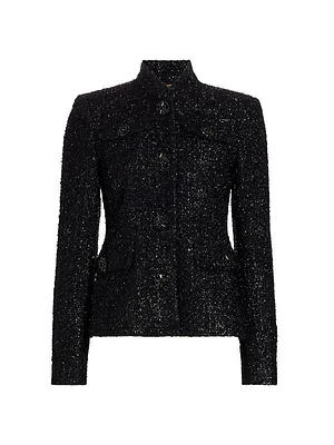 Mayfair Metallic Tweed Jacket