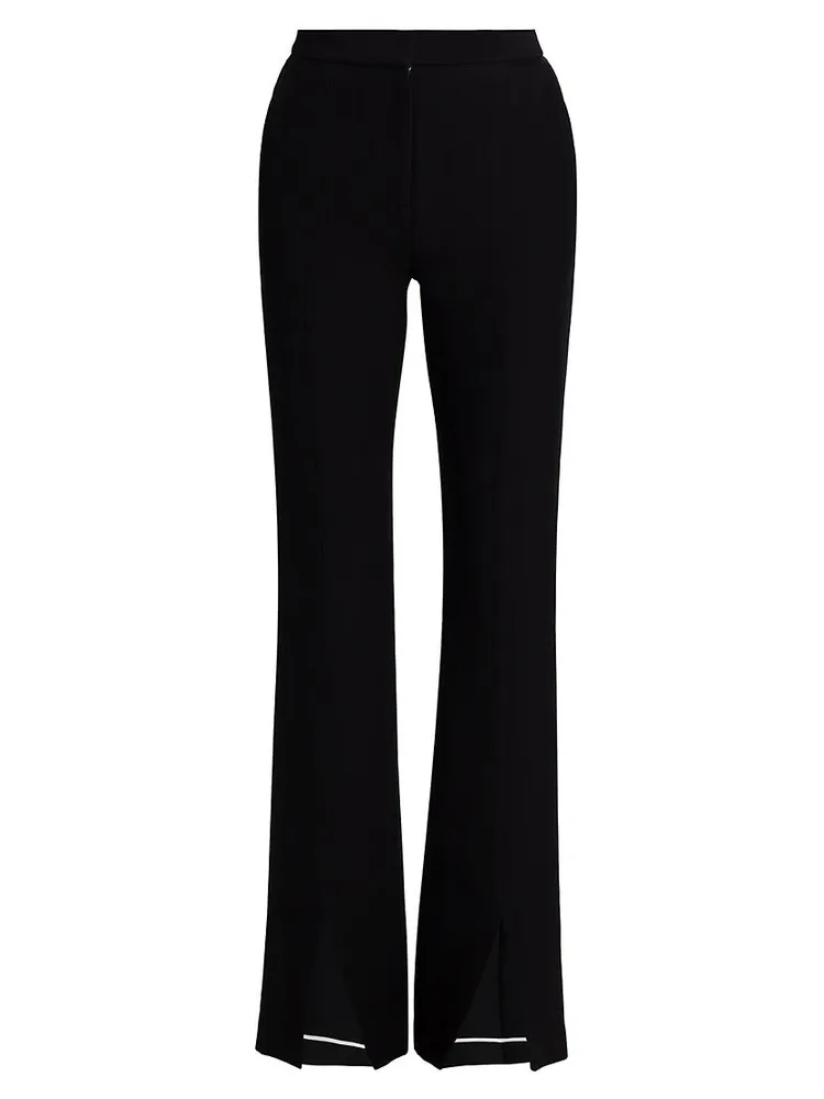 Louisa Wool Slit Pants