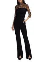 Louisa Wool Slit Pants