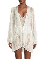 Magnolia Lace Robe