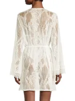 Magnolia Lace Robe