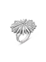 Starburst Ring With Diamonds