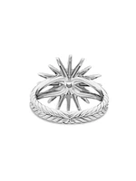 Starburst Ring 18K White Gold With Full Pavé Diamonds