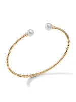 Petite Solari Pearl Bracelet 18K Yellow Gold