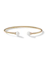 Petite Solari Pearl Bracelet 18K Yellow Gold