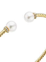 Petite Solari Pearl Bracelet 18K Yellow Gold