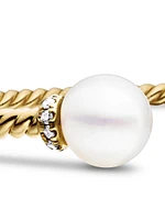 Petite Solari Pearl Bracelet 18K Yellow Gold