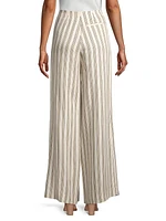 Pastis Striped Wide-Leg Pants