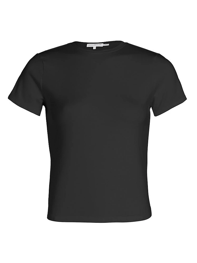 Stretch-Cotton Baby Tee