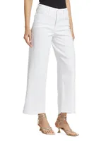 Good Waist Palazzo Ankle-Crop Jeans