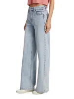 Trish Mid-Rise Stretch Baggy Jeans